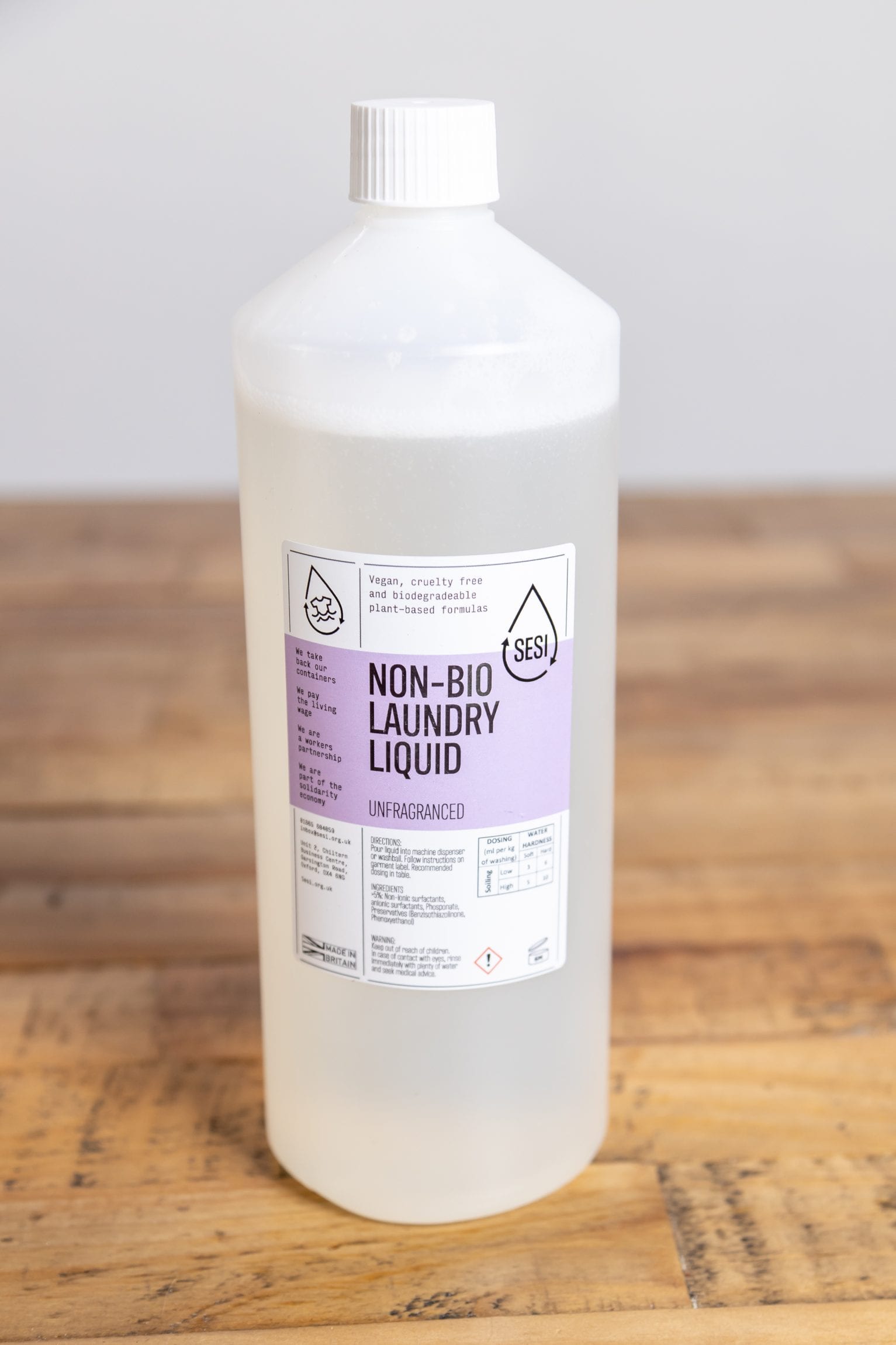 Non-Biological Laundry Liquid