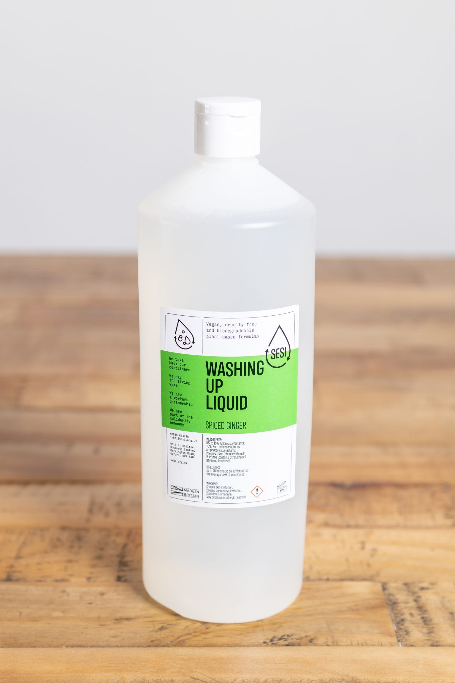 Washing up Liquid – Spiced Ginger