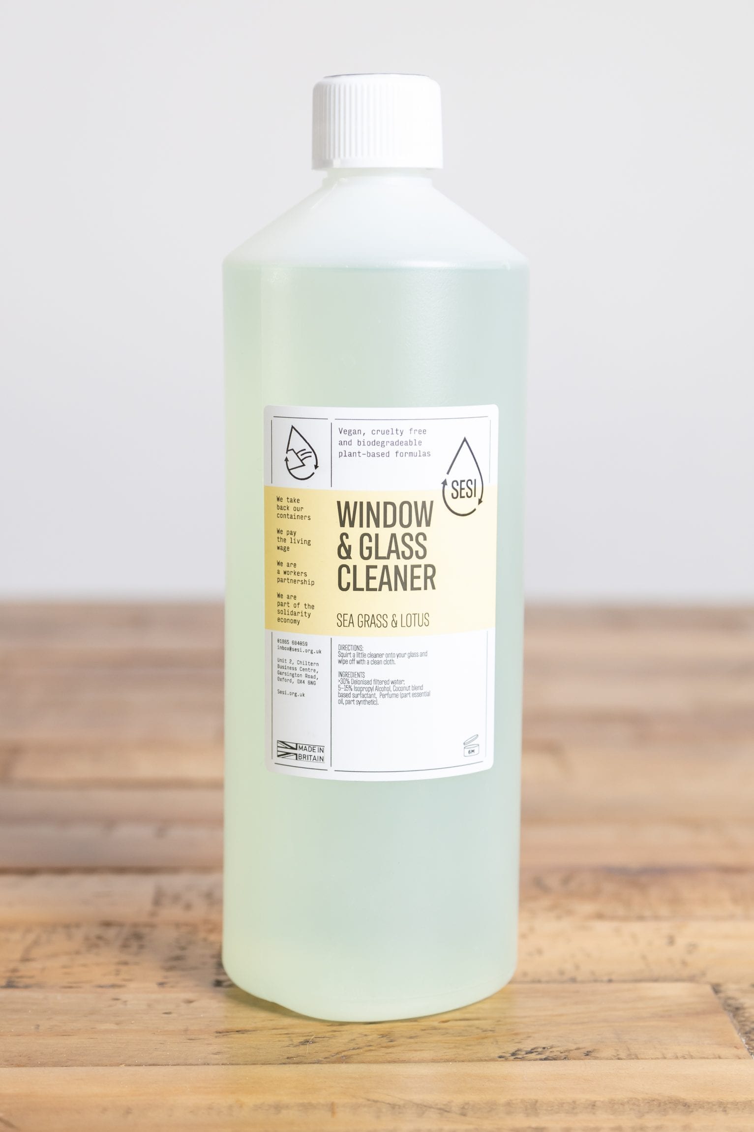 Window & Glass Cleaner – Sea Grass & Lotus